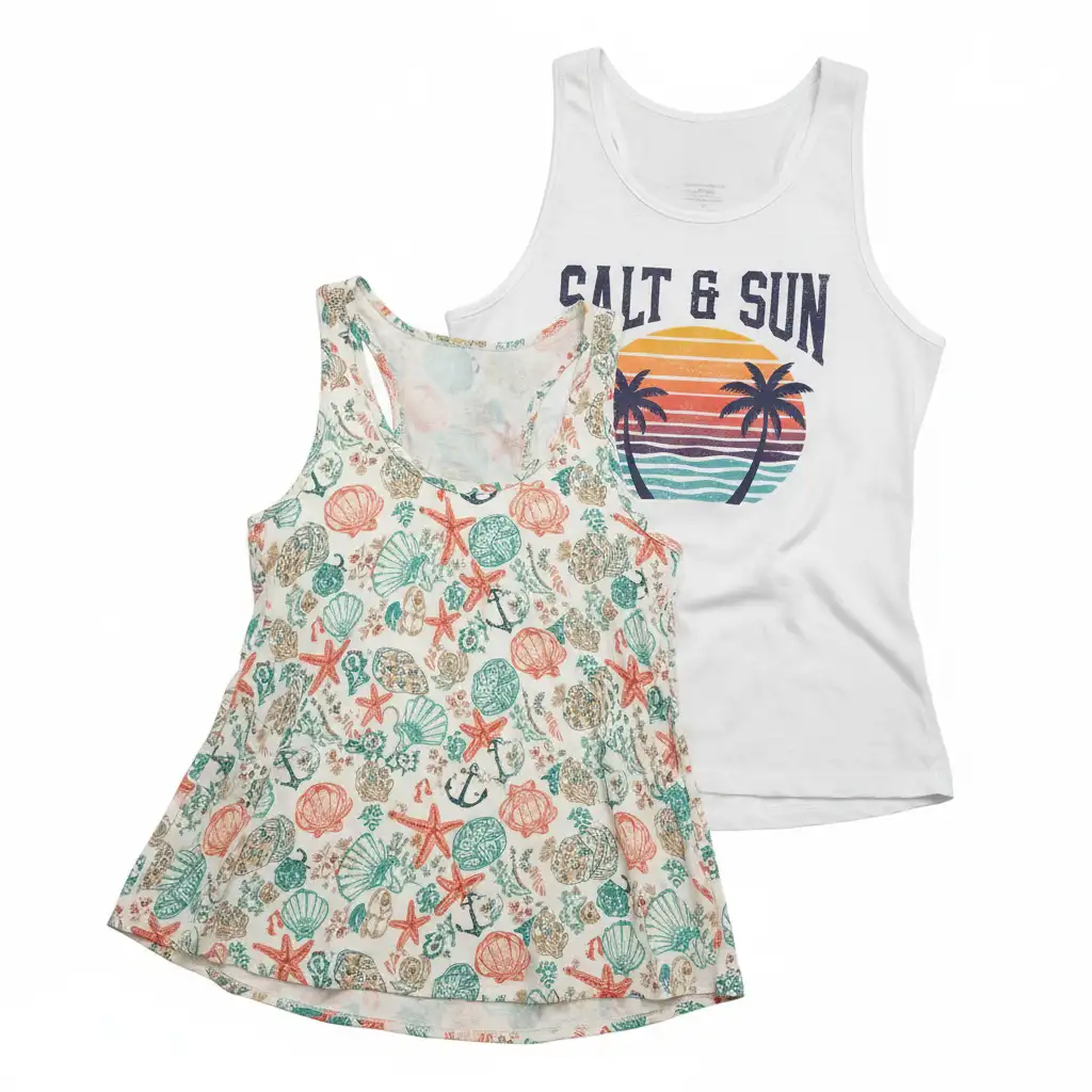 Beach Tank Tops | Custom OEM Production for European & USA Brands