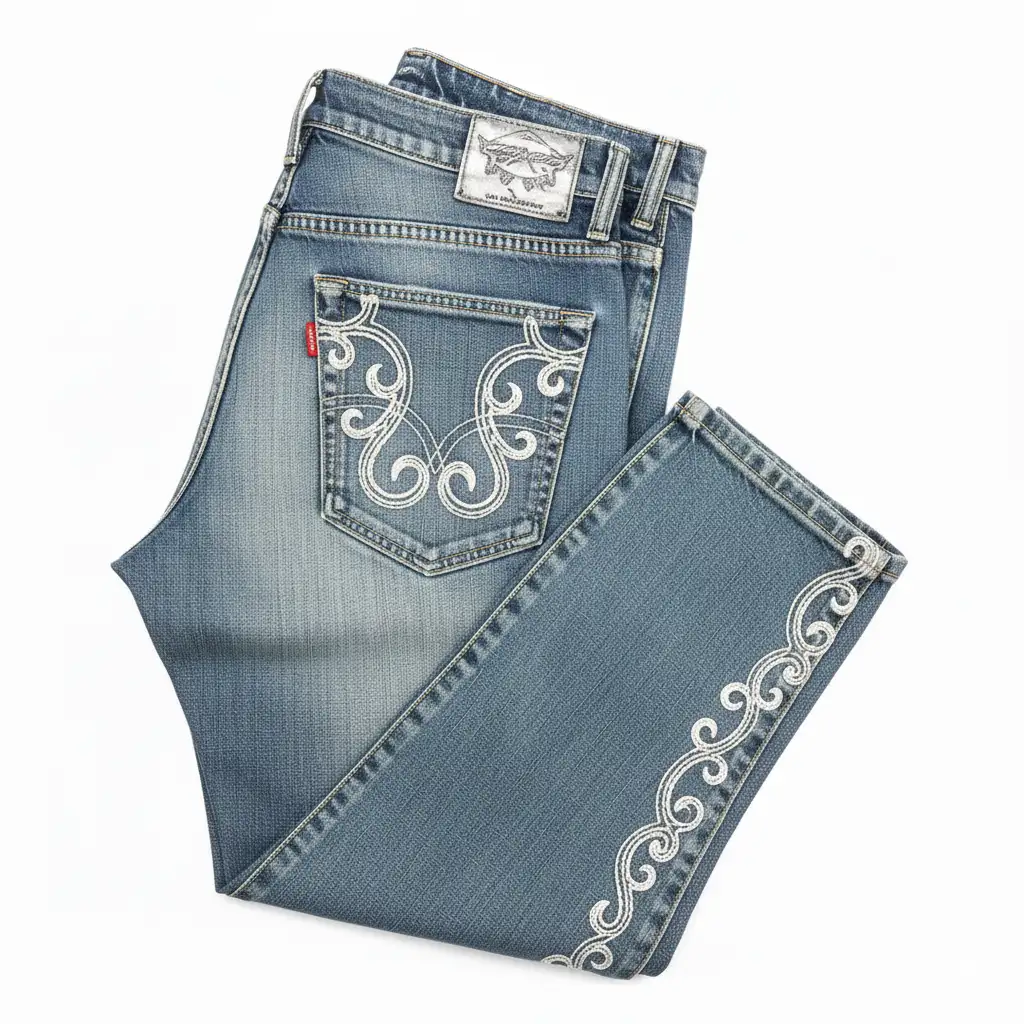 Boot Cut Jeans | Exporter to American & European Markets