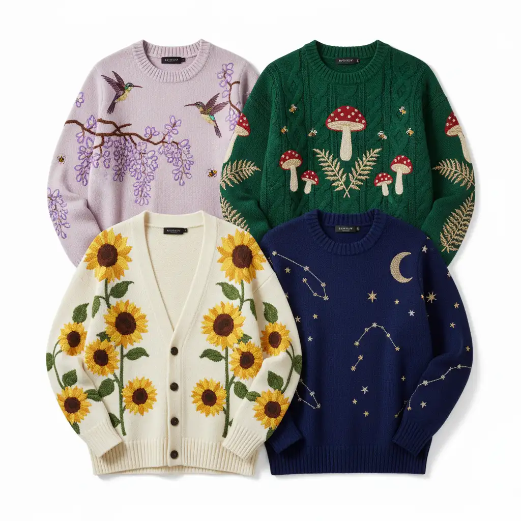 Custom Knit Sweater Suppliers for International Markets