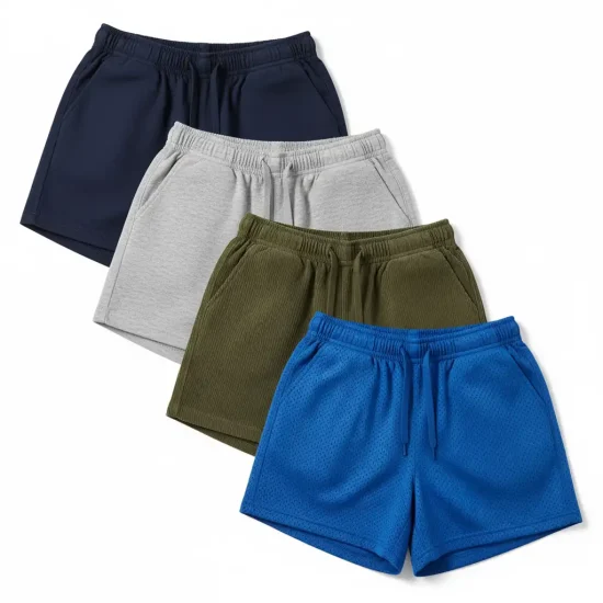 Custom School Shorts Manufacturing for US Retailers