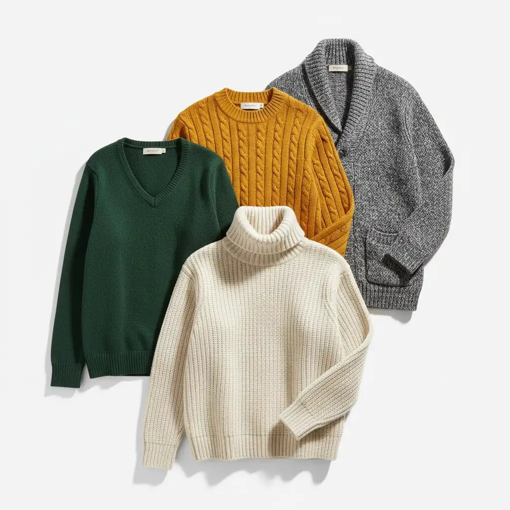 Custom Sweaters Manufacturing for USA Brands