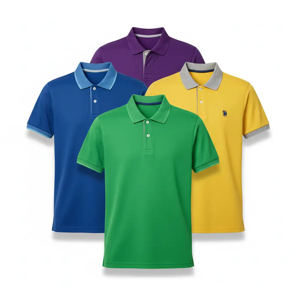 Custom Polyester Polo Shirts Manufacturing for USA Brands