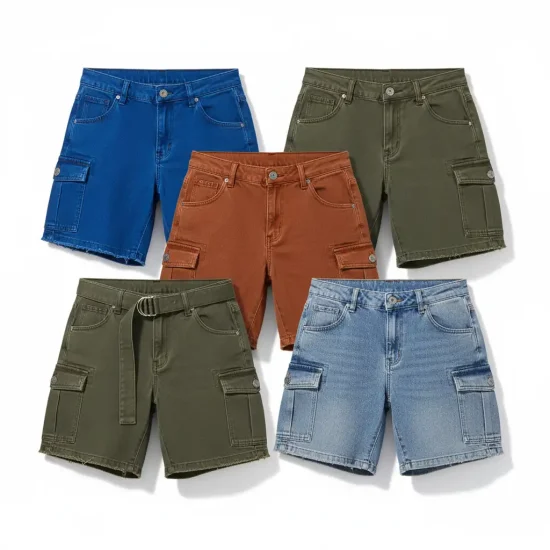 Wholesale Denim Cargo Shorts Manufacturers Suppliers