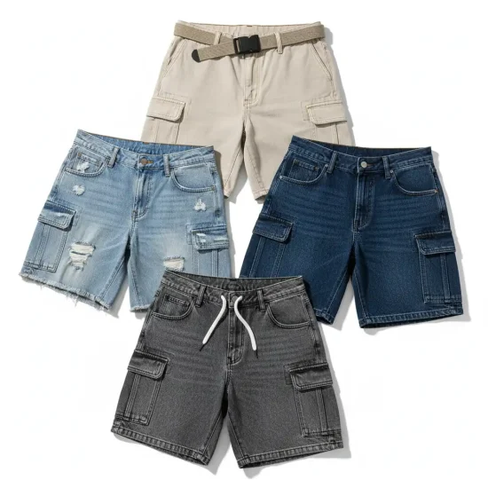 Wholesale Denim Cargo Shorts Manufacturers Suppliers