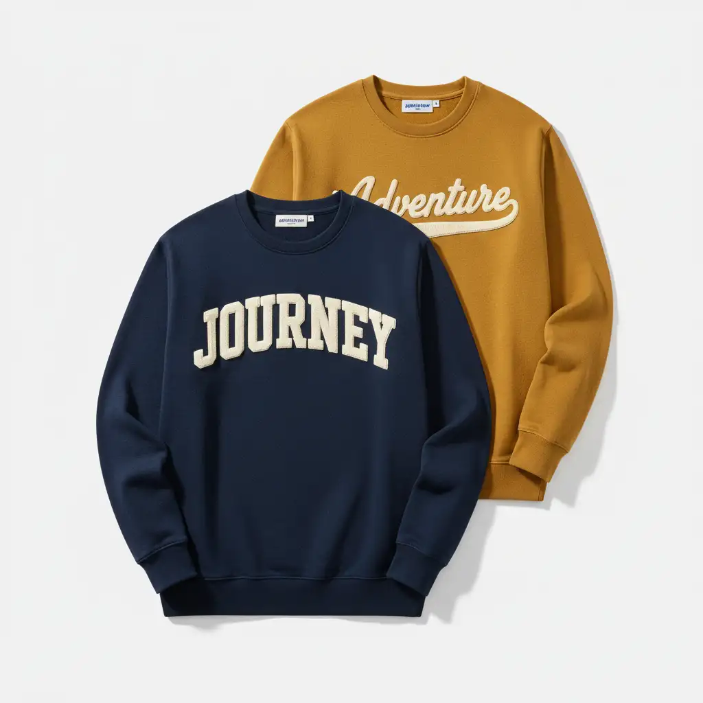 Embroidered Sweatshirts | OEM Services for American & European Clients