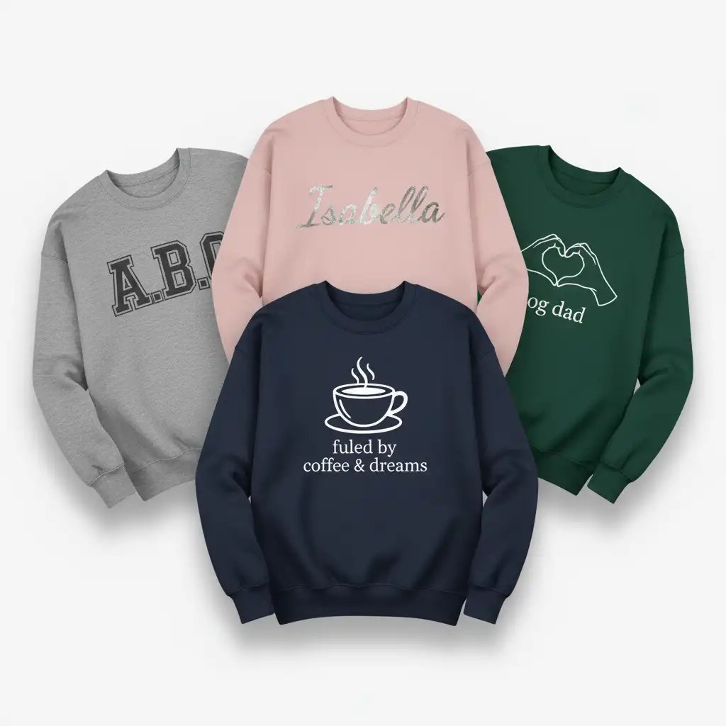 Fashion Forward Personalized Sweatshirts for USA Market