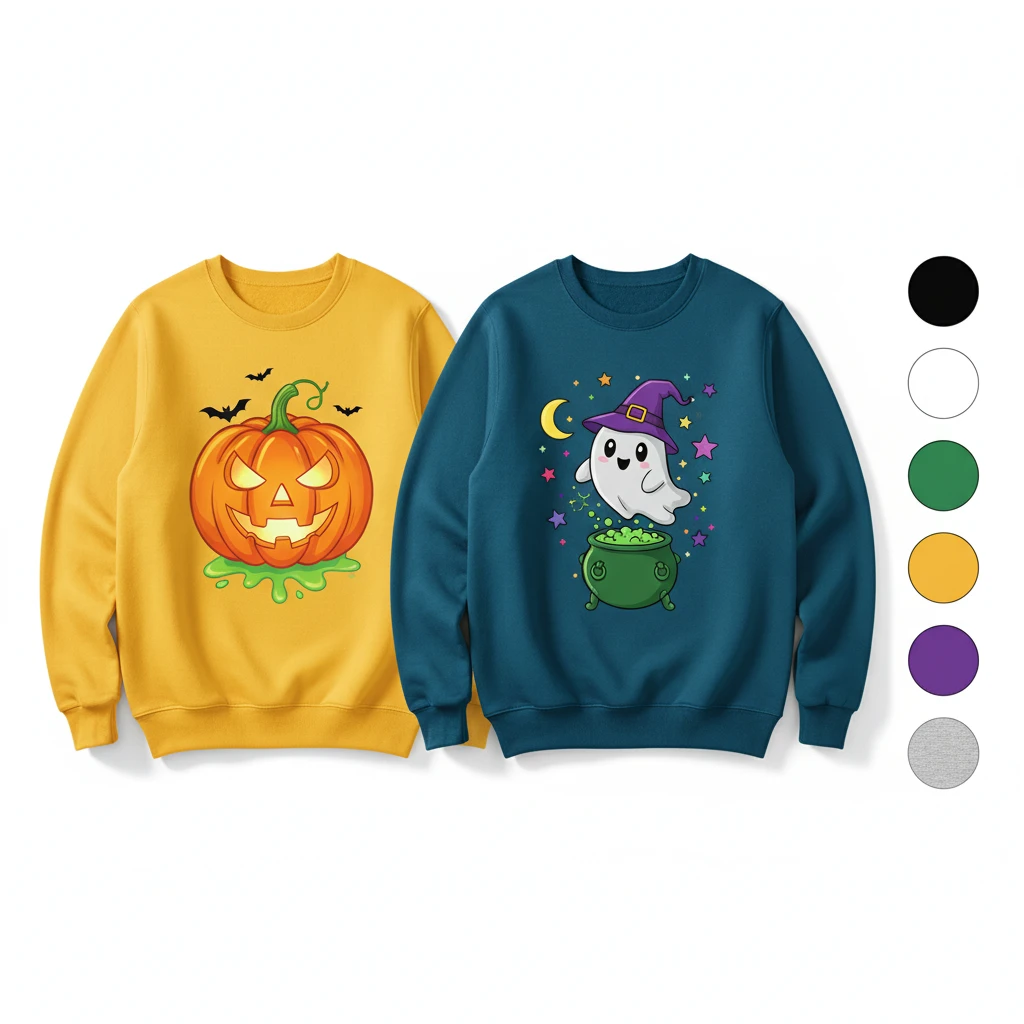 Halloween Sweatshirts | USA & Finland Apparel Wholesalers & Exporters