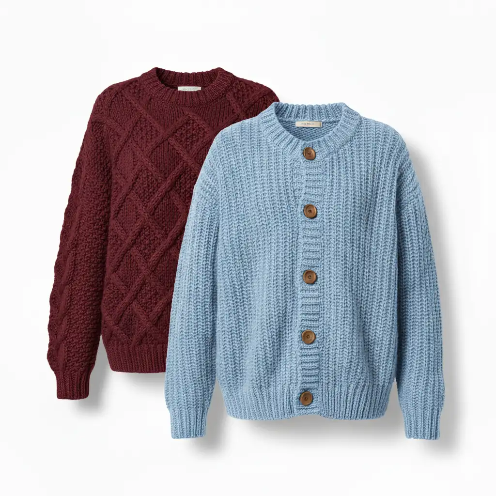 Hand Knitted Sweaters | Exporter to American & European Markets