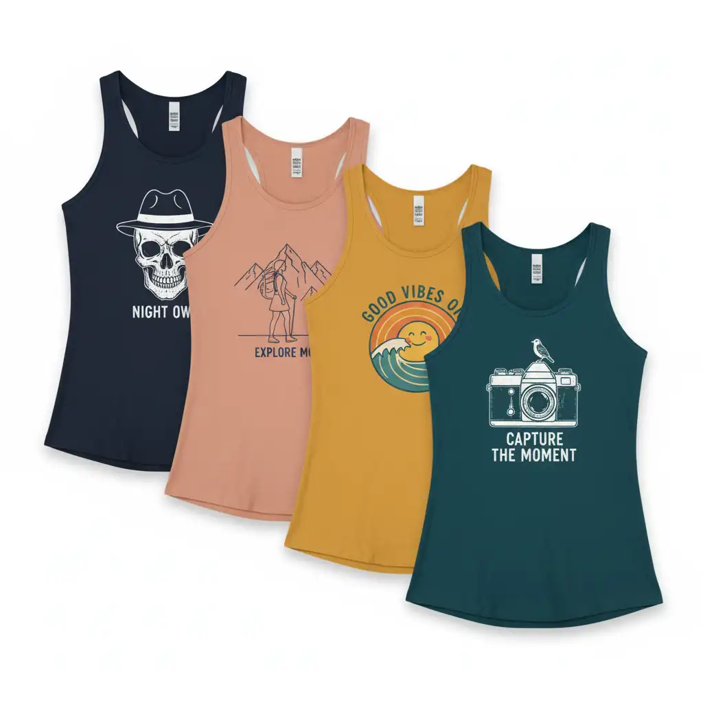 High Quality Graphic Tank Tops Factory