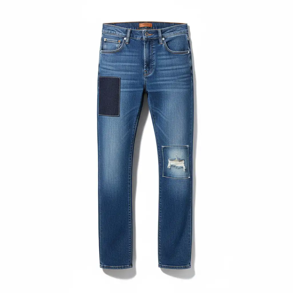 High Quality Patchwork Jeans for USA Importers