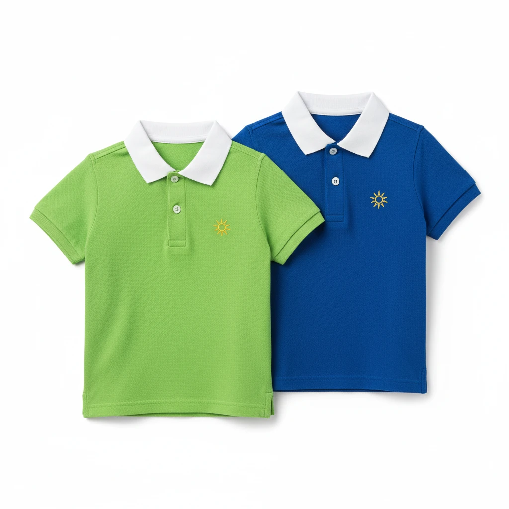 Kids Polo Shirts | Czechia & USA Brands Custom Dye & Printing Factory