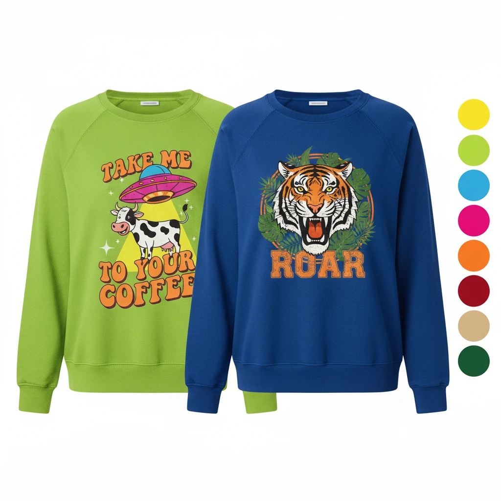 Ladies Sweatshirts | USA & Netherlands Fashionwear Suppliers