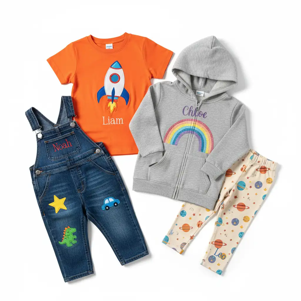 Kids Pajama Track Pant with Rib Print from Bangladesh Pyjama Factory