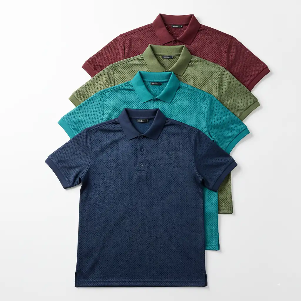 Premium Mesh Fabric Polo Shirt Manufacturers for US Buyers