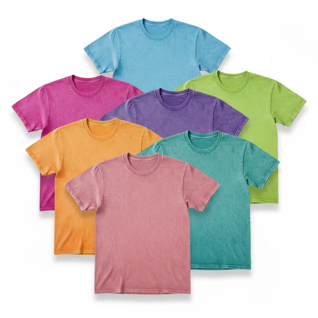 Premium Vintage Wash Blank T-shirts Suppliers for US Market