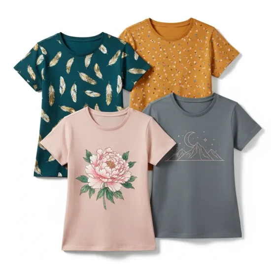 Premium Women Printed T-shirts Suppliers for US Market