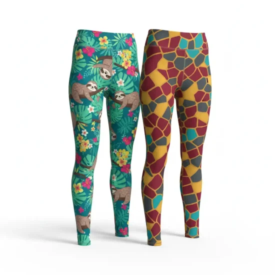 Printed Leggings | Factory for American & European Orders