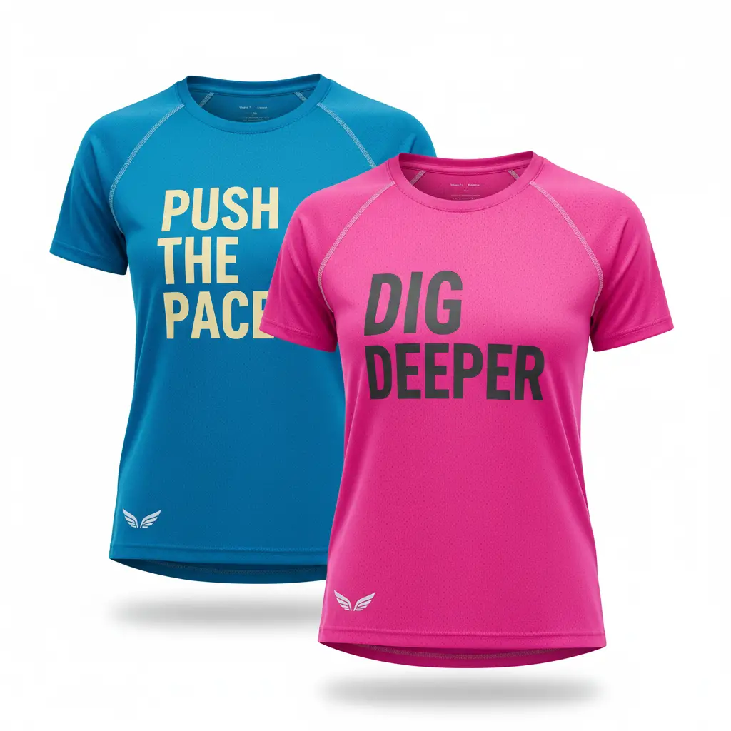 Running T-shirts | Manufacturer for USA & Maltese Importers