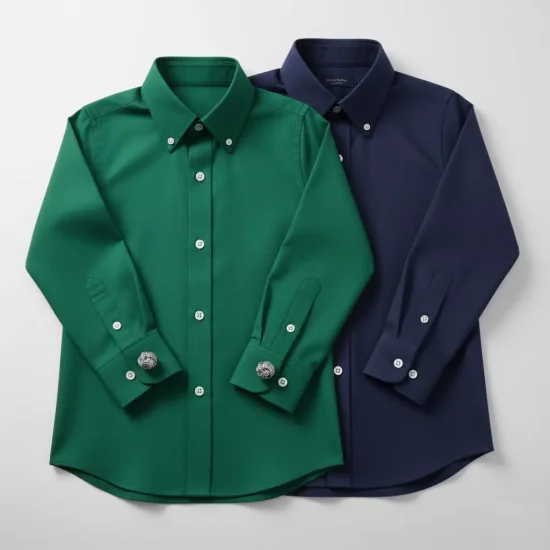 School Cuff Sleeves Shirts | Exporter to European & USA Market
