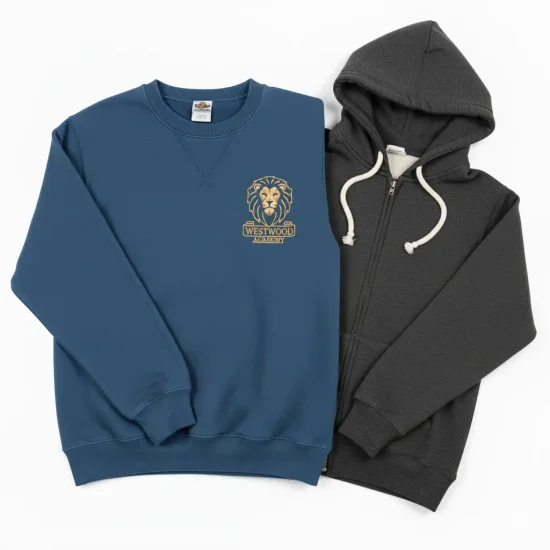 School Sweatshirt | Manufacturer and Suppliers for European & USA Brands
