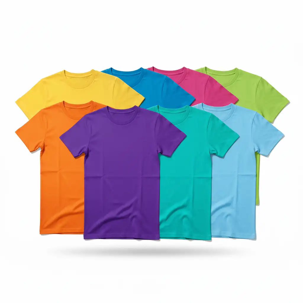 Soft Cotton Blank T-shirts for Wholesale Orders