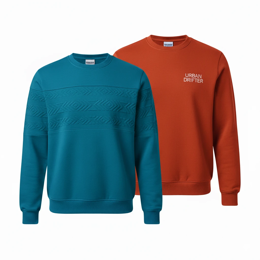 Urban Casual Sweatshirts | Clothing Manufacturer for USA & Sweden Brands