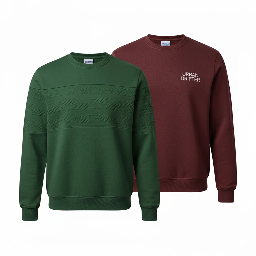 Urban Casual Sweatshirts | Exporter & Supplier for USA & Poland Retailers