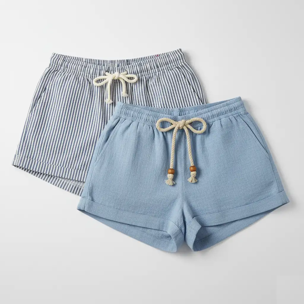 Women Beach Shorts | Exporters to European & USA Markets