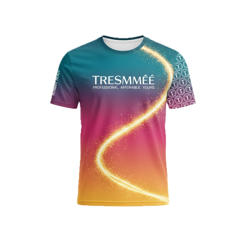 Custom Sublimation Polyester T-shirt | Bulk Order Manufacturer for Romania