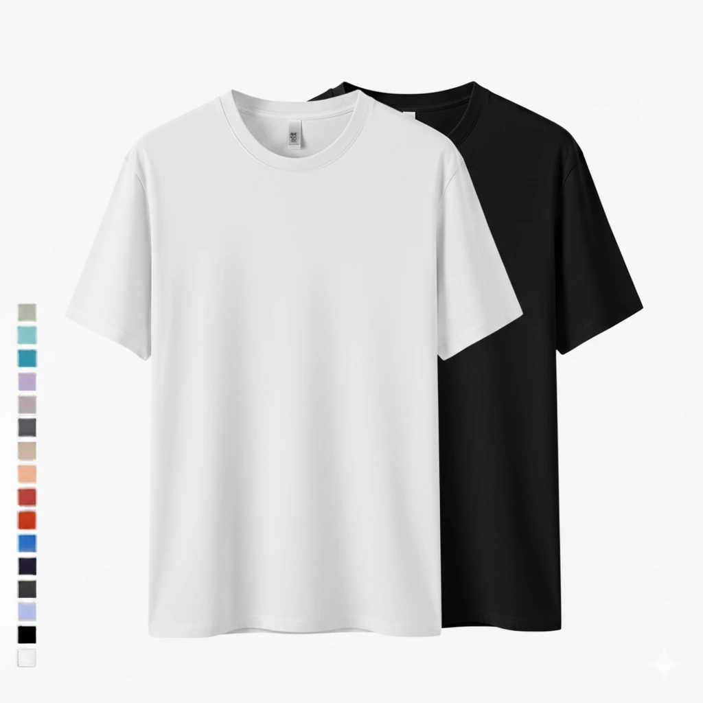 Basic T-shirt 180 Gsm | Manufacturer for European and USA Brands