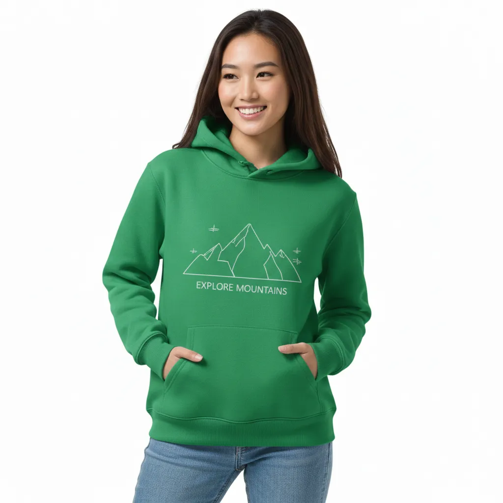 Custom Print Hooded Sweatshirt Supplier | Global Manufacturer for European and USA Brands
