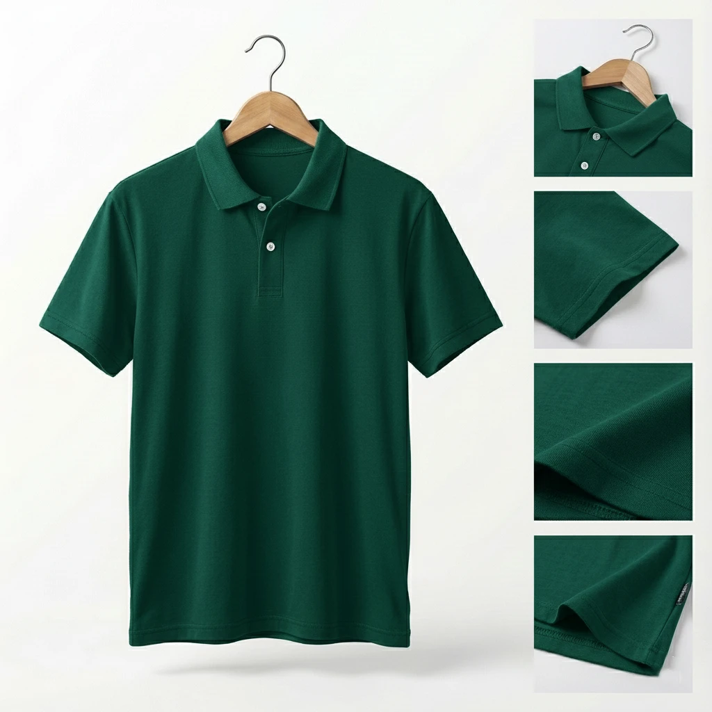 Pique Knit Polo Shirt Manufacturer Blank