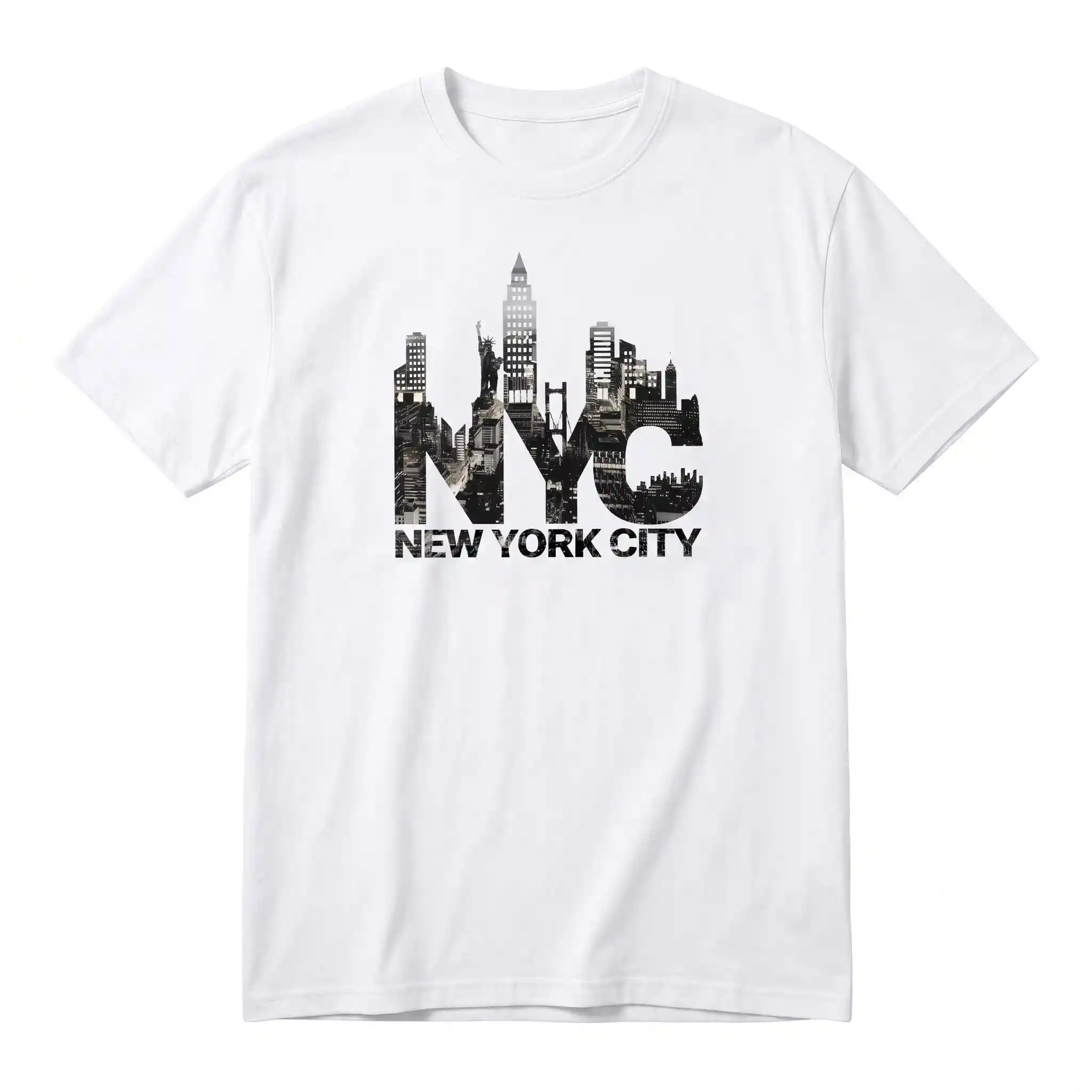 Letter Print Short Sleeve T-shirt Supplier