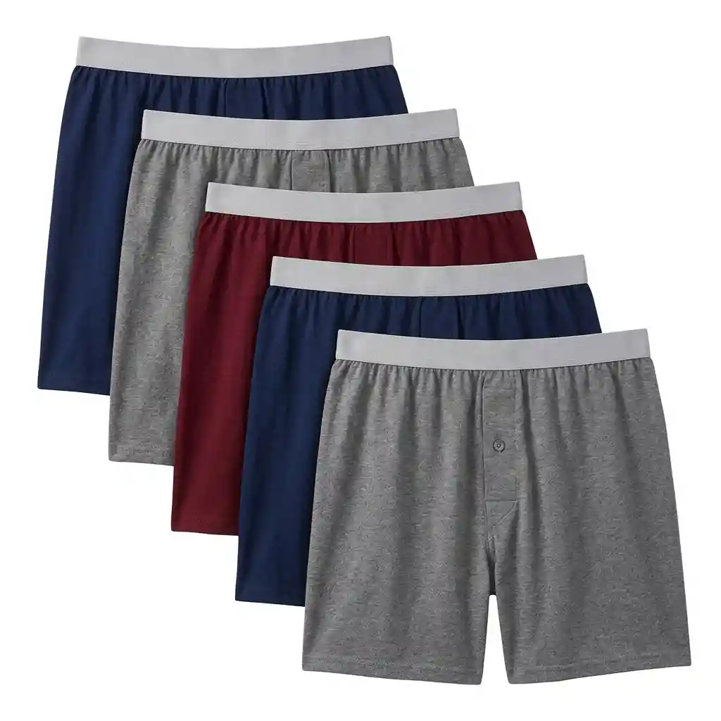 SiATEX Bangladesh - Men's Soft Stretch Knit Boxer Shorts Clean Men's Soft Stretch Knit Boxer Shorts Clean