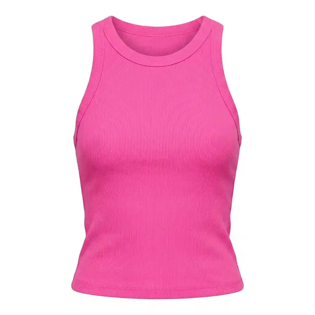 Womens Sleeveless Slim Fit Ribbed Tank Top